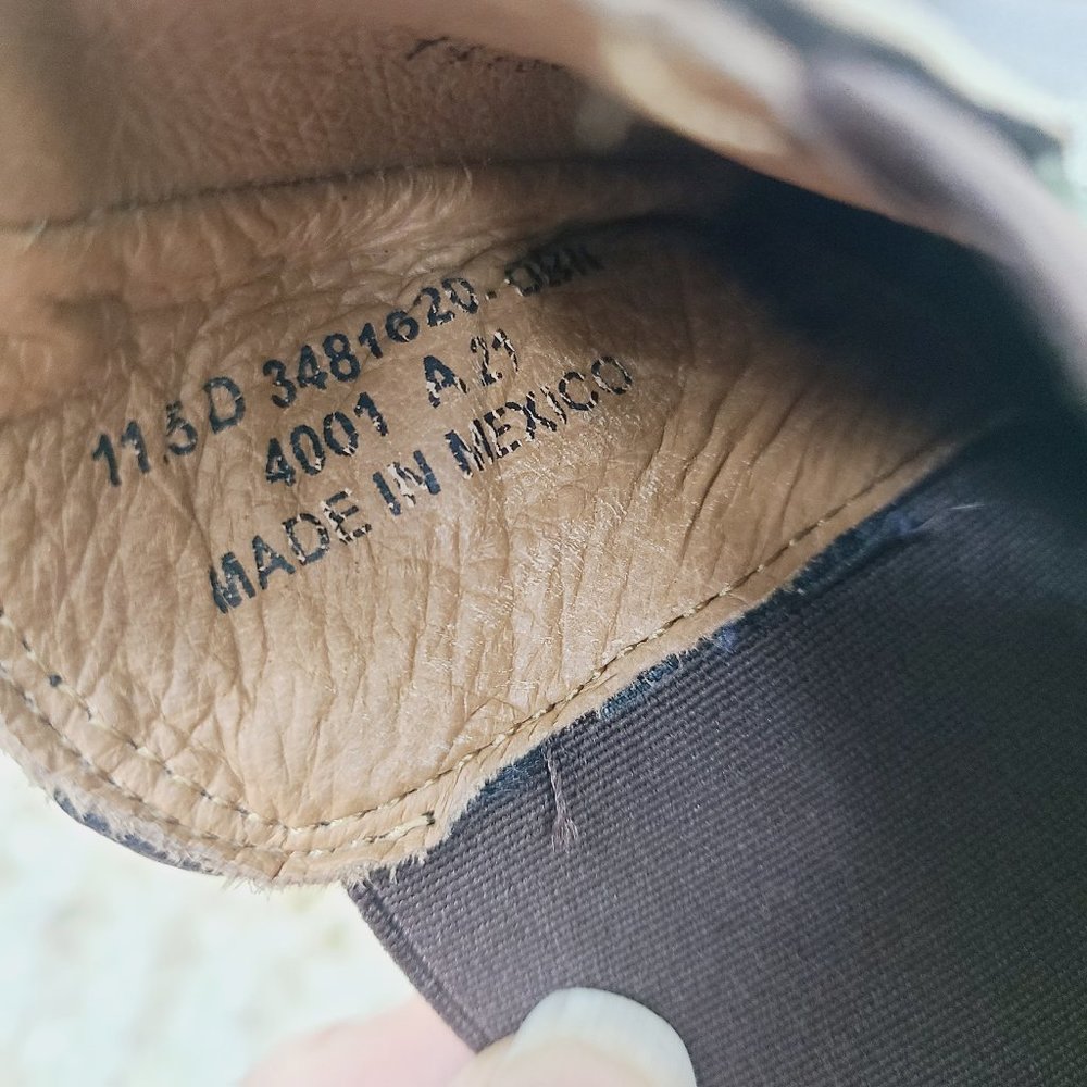 NEW FRYE Leather Distressed Tyler Chelsea Boots - Picture 6 of 8